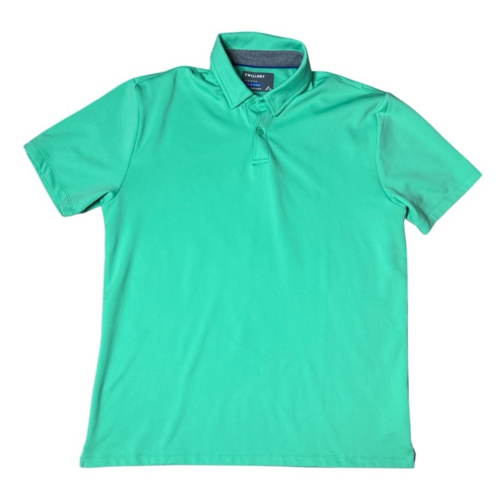 TWILLORY Short Sleeve Solid Polo size XL